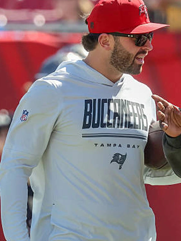 2026 Baker Mayfield Buccaneers Tampa Bay Sideline Hoodie