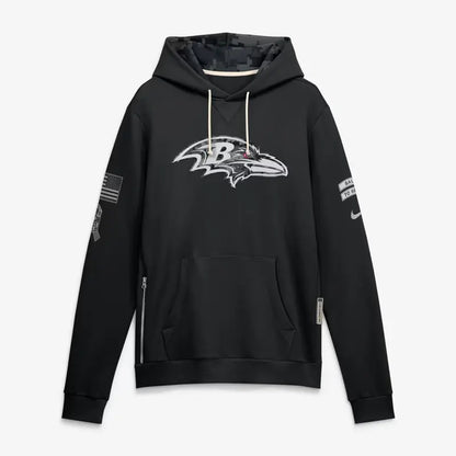 2026 Baltimore Ravens Salute to Service Sideline Hoodie