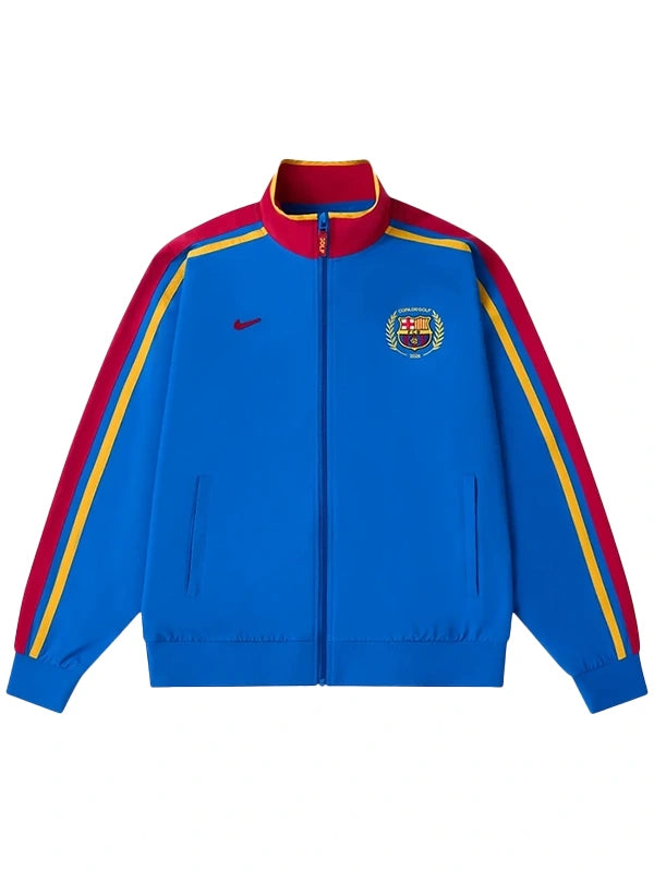 Barcelona Copa De Golf Blue Track Jacket