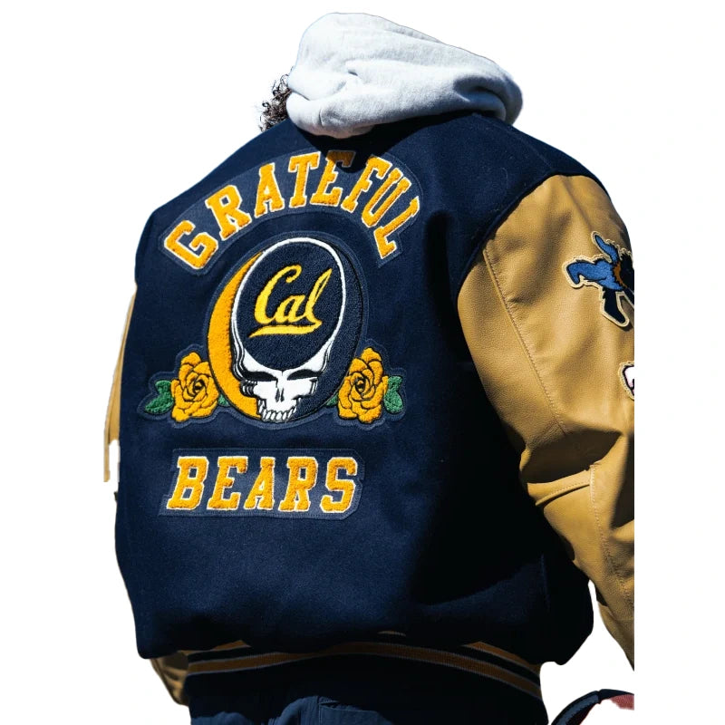 Cal Athletics x Grateful Dead Varsity Jacket