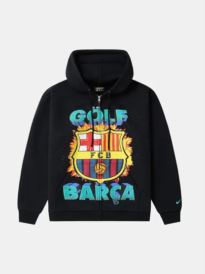 2026 FC Barcelona x Spotify x Golf Wang Zip-Up Hoodie
