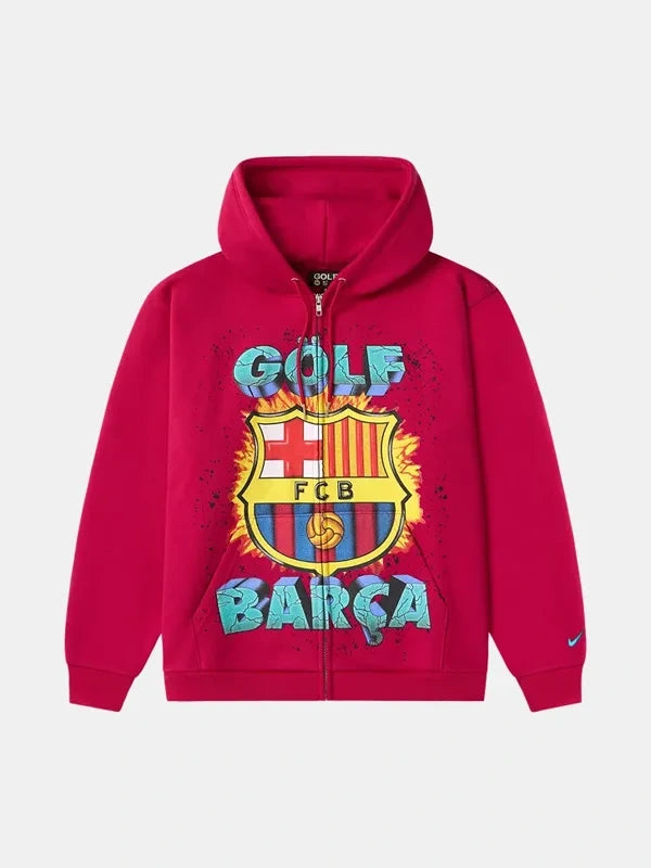 2026 FC Barcelona x Spotify x Golf Wang Zip-Up Hoodie