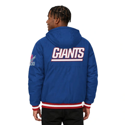 Giants x Starter Super Bowl XXI Hooded Parka Jacket