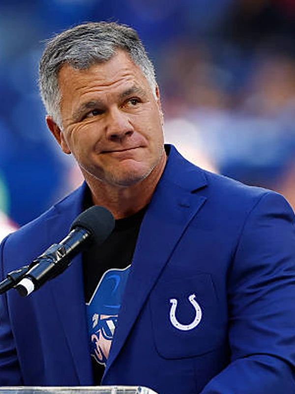 2026 Indianapolis Colts Adam Vinatieri Blue Coat