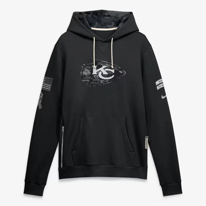 2026 Kansas City Chiefs Salute to Service Sideline Hoodie