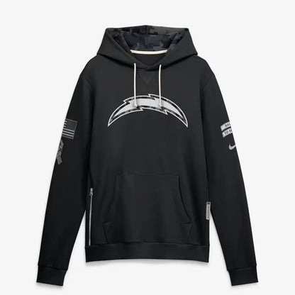 2026 Los Angeles Chargers Salute to Service Sideline Hoodie