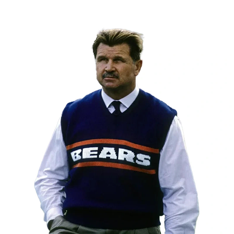 Mike Ditka Chicago Bears Sweater Vest