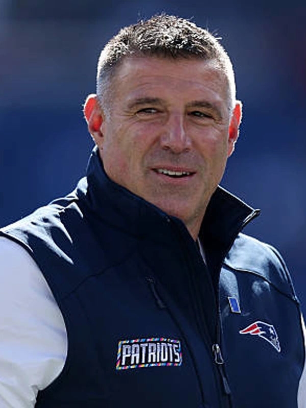 2026 Mike Vrabel New England Patriots Vest