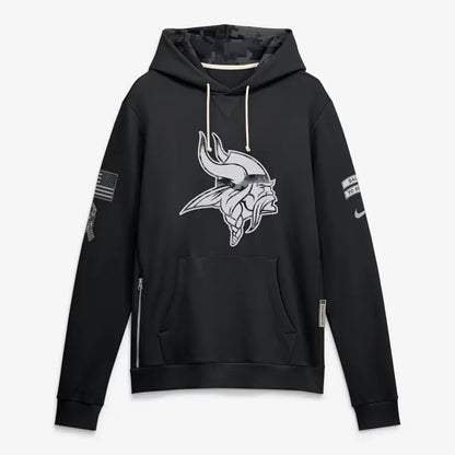 2026 Minnesota Vikings Salute to Service Sideline Hoodie