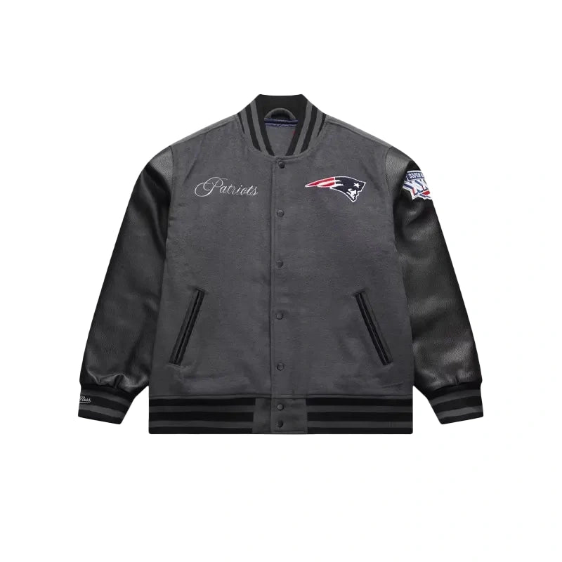 New England Patriots Legacy Made Varsity Jacket