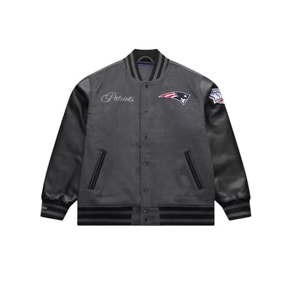 New England Patriots Legacy Made Varsity Jacket
