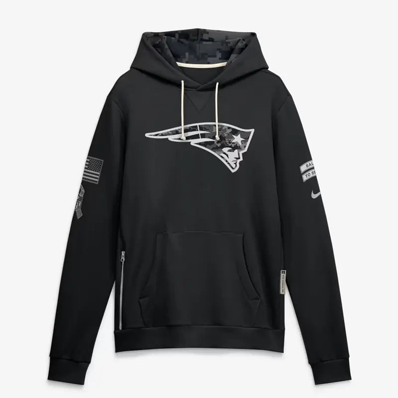 New England Patriots Salute to Service Sideline Hoodie