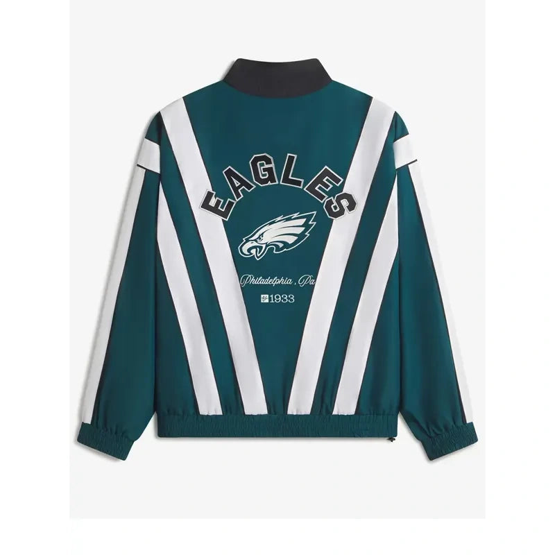Philadelphia Eagles Off Season Full Zip Windbreaker Jacket