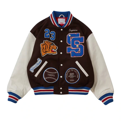 Supreme Tiger Varsity Jacket