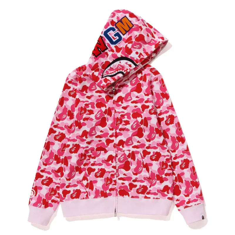 ABC Camo Shark Full Zip Hoodie