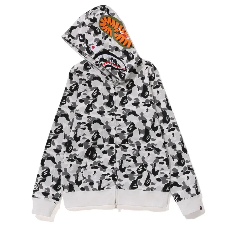 ABC Camo Shark Full Zip Hoodie