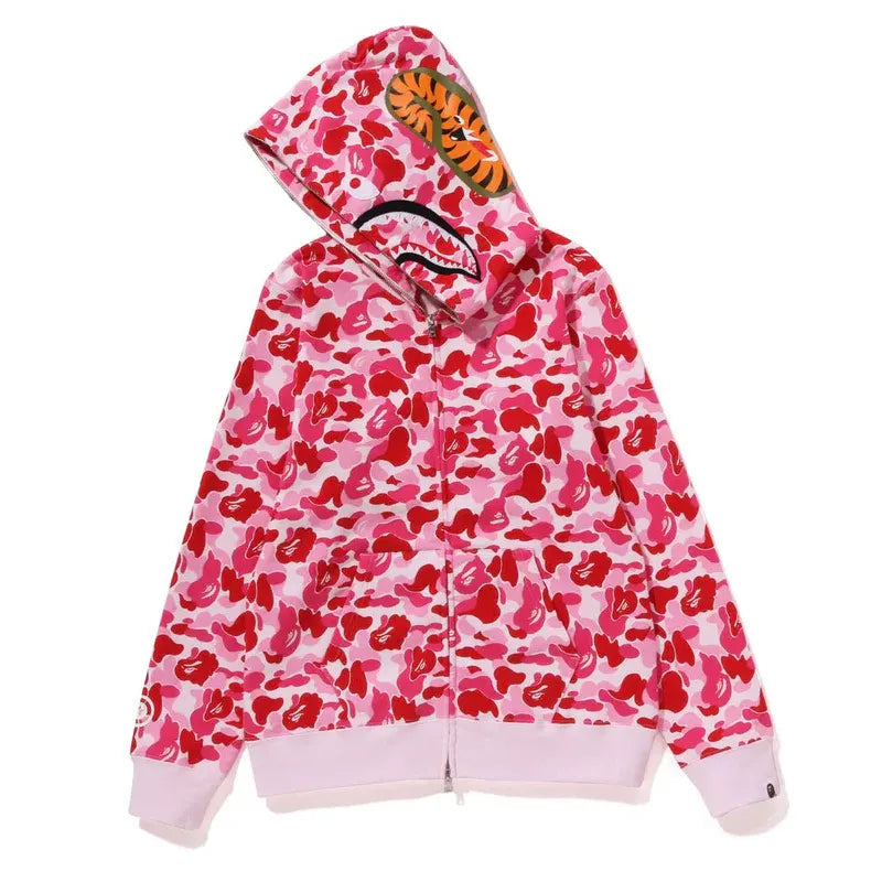 ABC Camo Shark Full Zip Hoodie