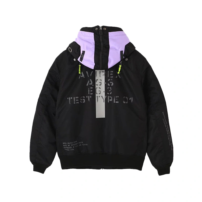 AVIREX × RADIO EVA Black MA-1 Jacket