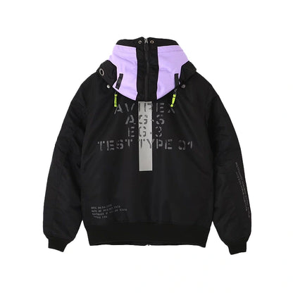 AVIREX × RADIO EVA Black MA-1 Jacket