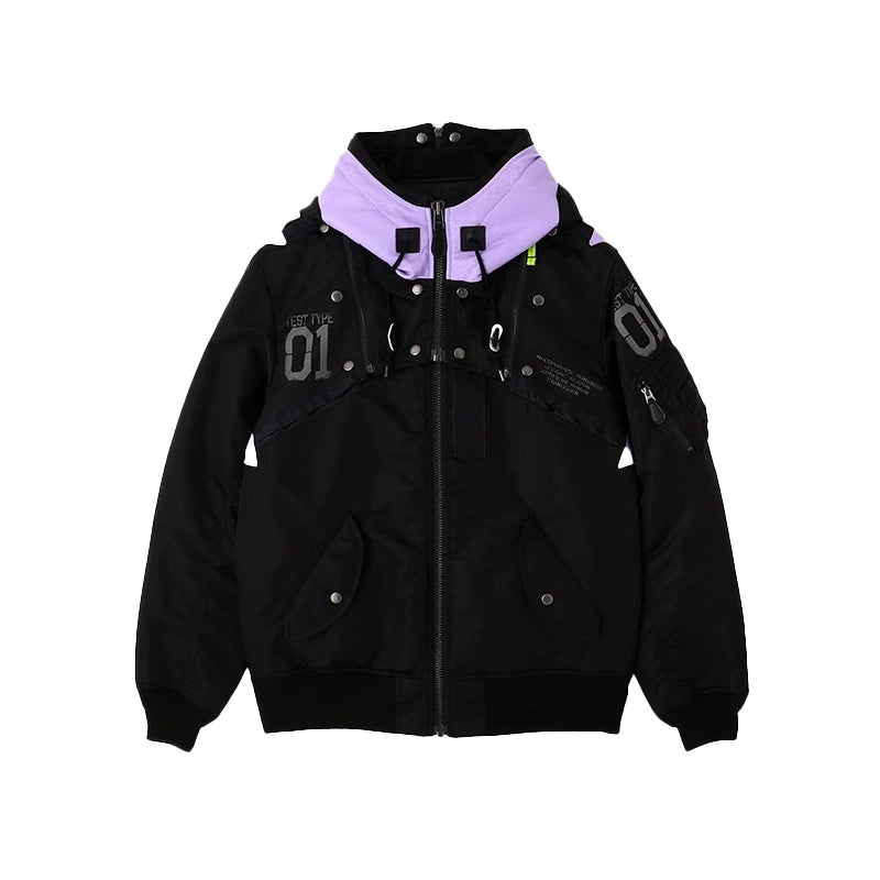 AVIREX × RADIO EVA Black MA-1 Jacket