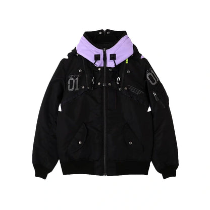 AVIREX × RADIO EVA Black MA-1 Jacket