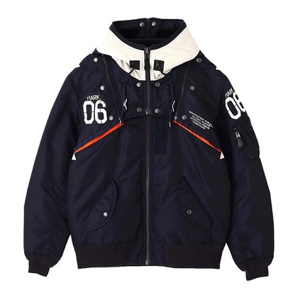 AVIREX × RADIO EVA Navy MA-1 Jacket