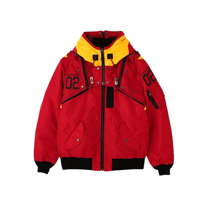 AVIREX × RADIO EVA Red MA-1 Jacket