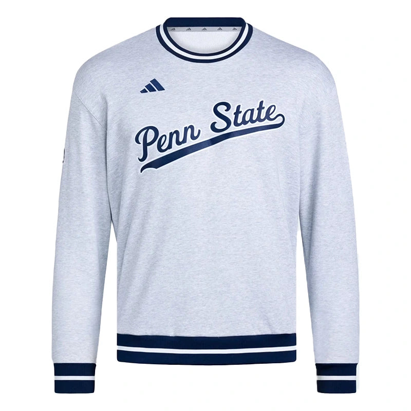 Adidas 2026 Penn State Ribbed Crew Sweatshirt