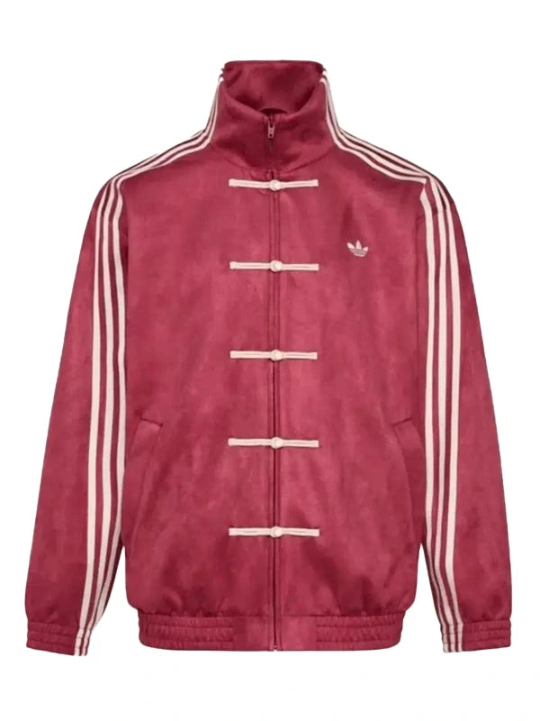 Adidas Chinese New Year Burgundy Rhinestone Jacket