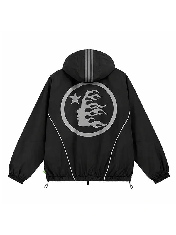 Adidas x Hellstar Black Track Jacket