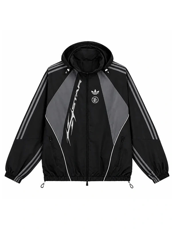 Adidas x Hellstar Black Track Jacket