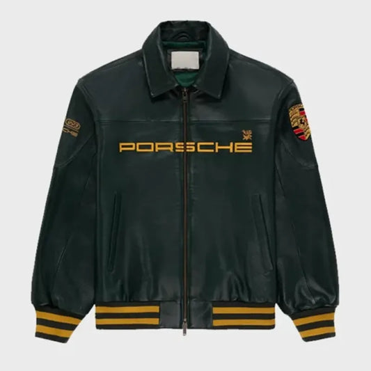 Aime Leon Dore × Porsche Leather Jacket