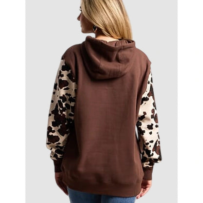 Ariat Cow Print Hoodie