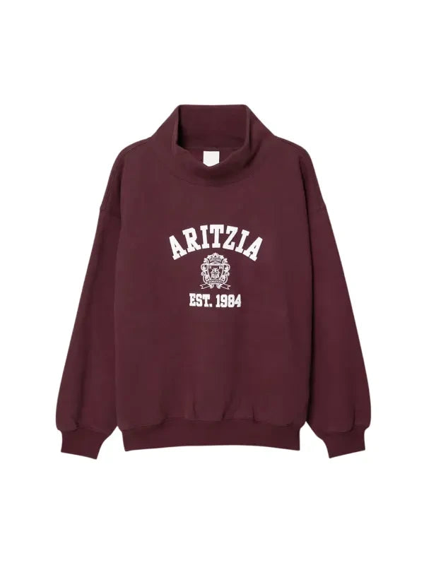 Aritzia Mock Neck Sweatshirt