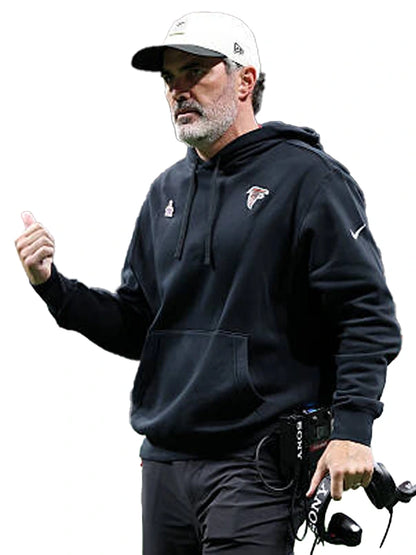 2026 Atlanta Falcons Kevin Stefanski Sideline Club Hoodie