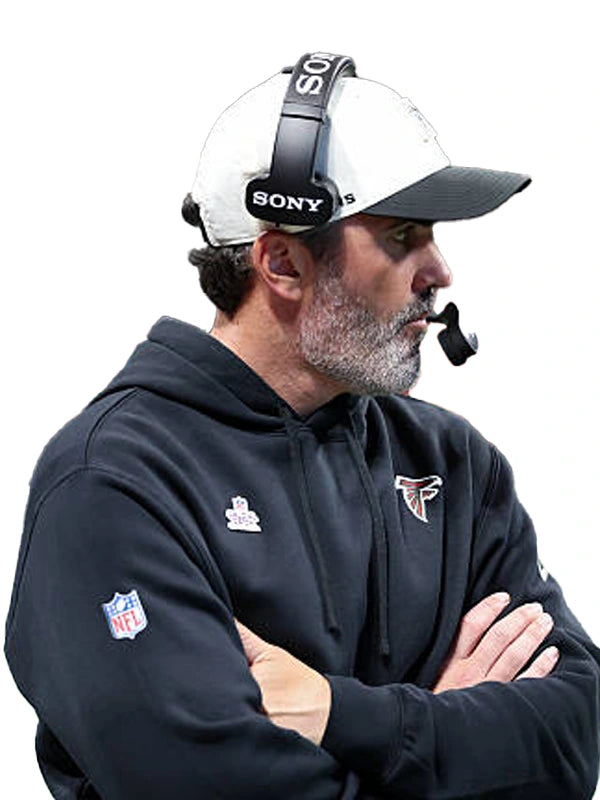 2026 Atlanta Falcons Kevin Stefanski Sideline Club Hoodie