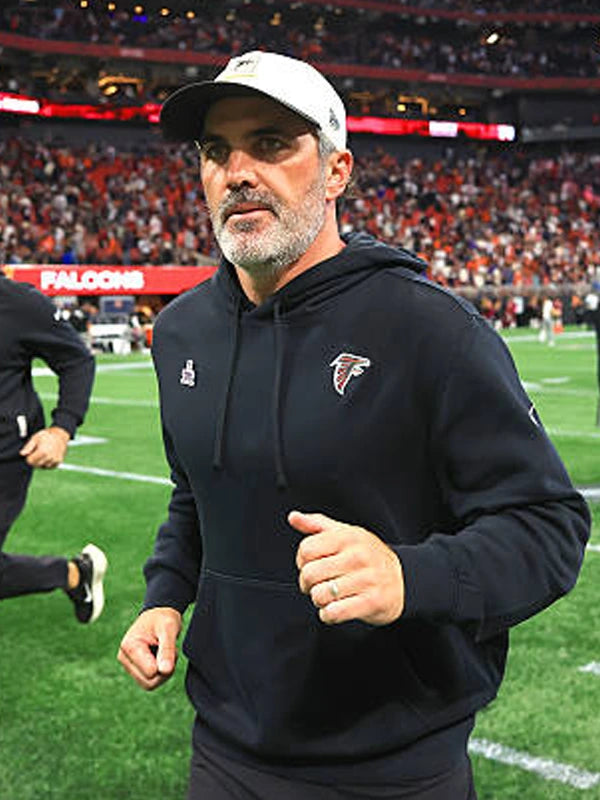 2026 Atlanta Falcons Kevin Stefanski Sideline Club Hoodie
