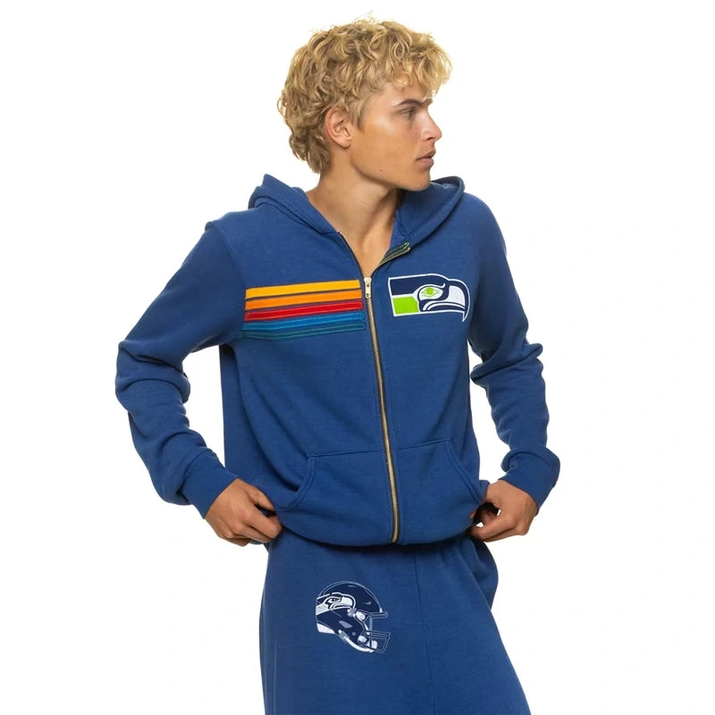 Aviator Nation Seahawks Zip-Up Hoodie