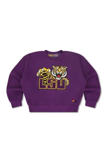 Aviator Nation x LSU 2026 Crew Sweatshirt