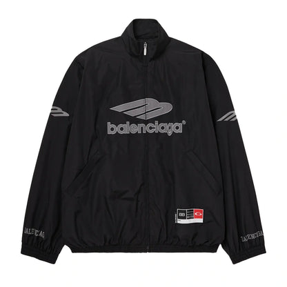 BALENCIAGA Appliquéd Track Jacket