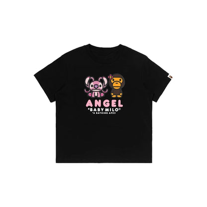 BAPE X Disney Angel and Baby Milo Mini T-Shirt