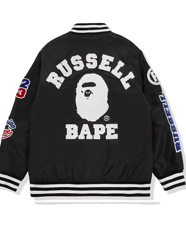 BAPE x Russell College Varsity Jacket