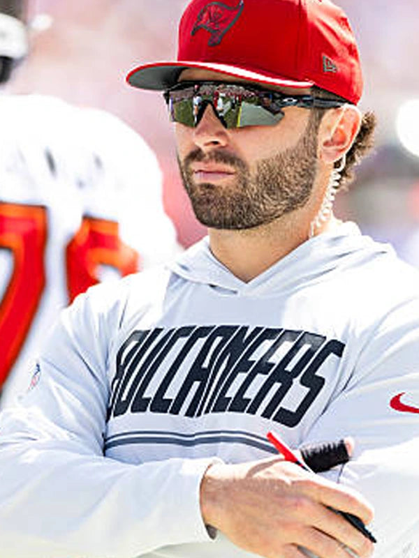 2026 Baker Mayfield Buccaneers Tampa Bay Sideline Hoodie