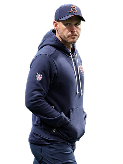 2026 Ben Johnson Chicago Bears Sideline Hoodie