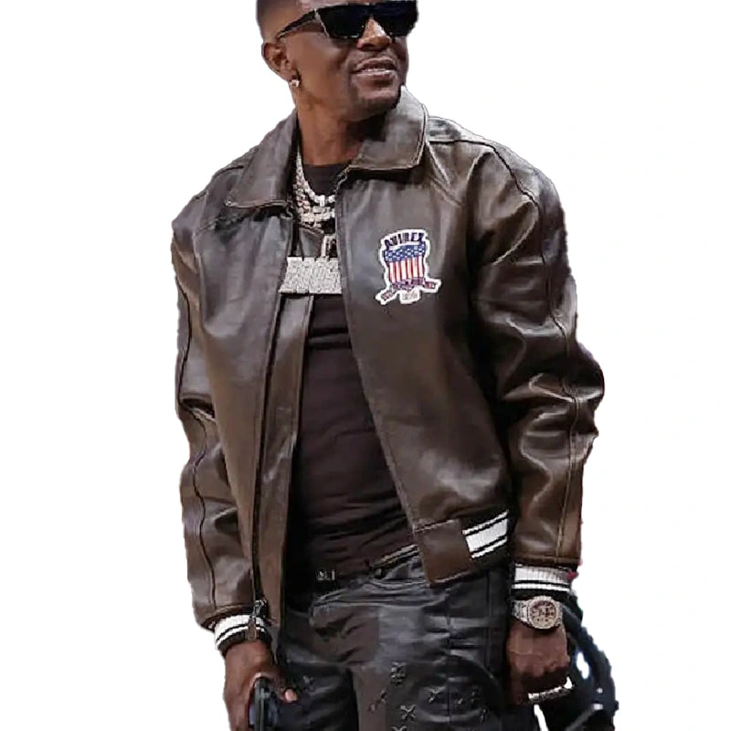 Boosie Badazz Chicago Bulls v Atlanta Hawks Leather Jacket