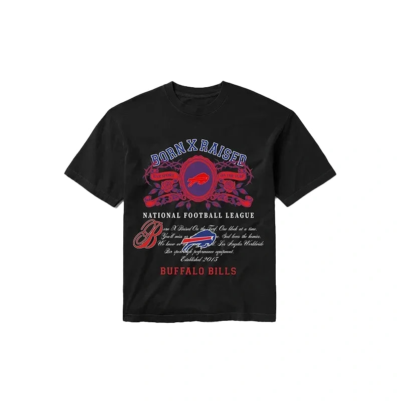 Born x Raised x Bills Crest T-Shirt