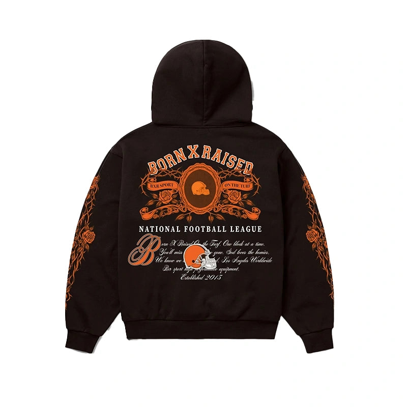 Born x Raised x Browns Crest Hoodie