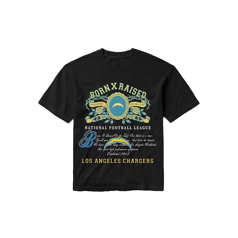 Born x Raised x Chargers Crest T-Shirt