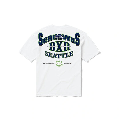 Born x Raised x Seahawks BlockLetter T-Shirt