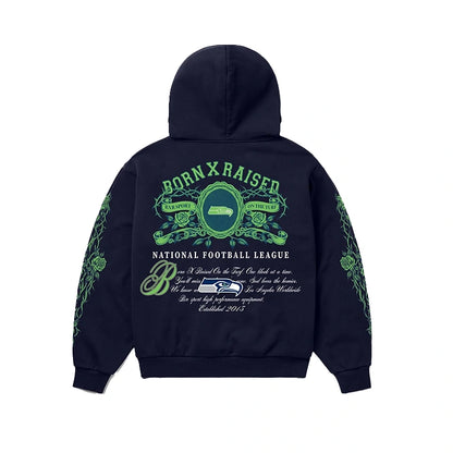 Born x Raised x Seahawks Crest Hoodie